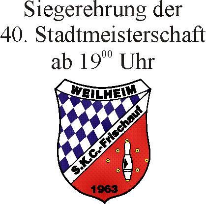 Siegerehrung
